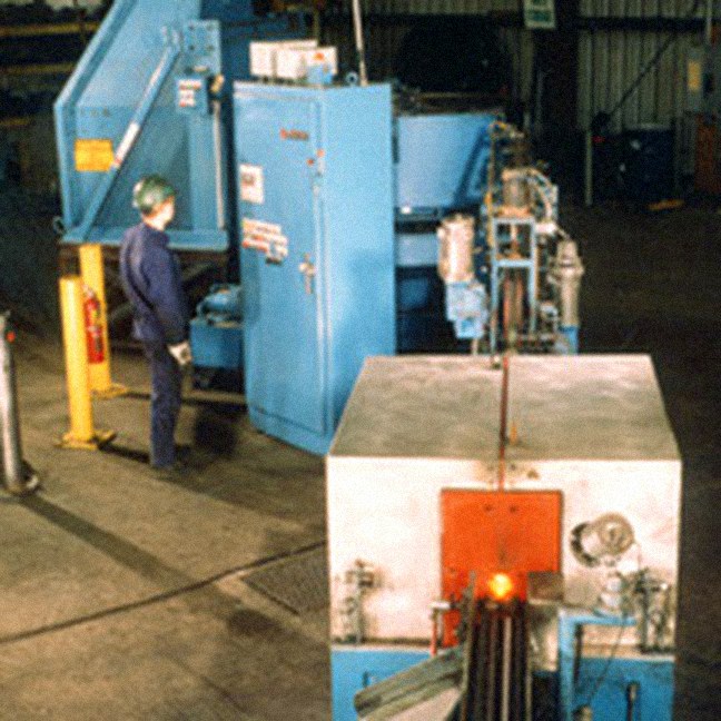 Induction heating at a Lincoln Forge cell