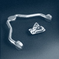 Forged tube and bracket parts